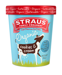 Straus Family Creamery old Ice Cream Packaging