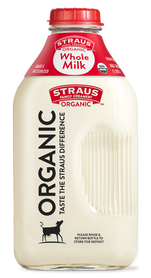 Straus Family Creamery new milk packaging