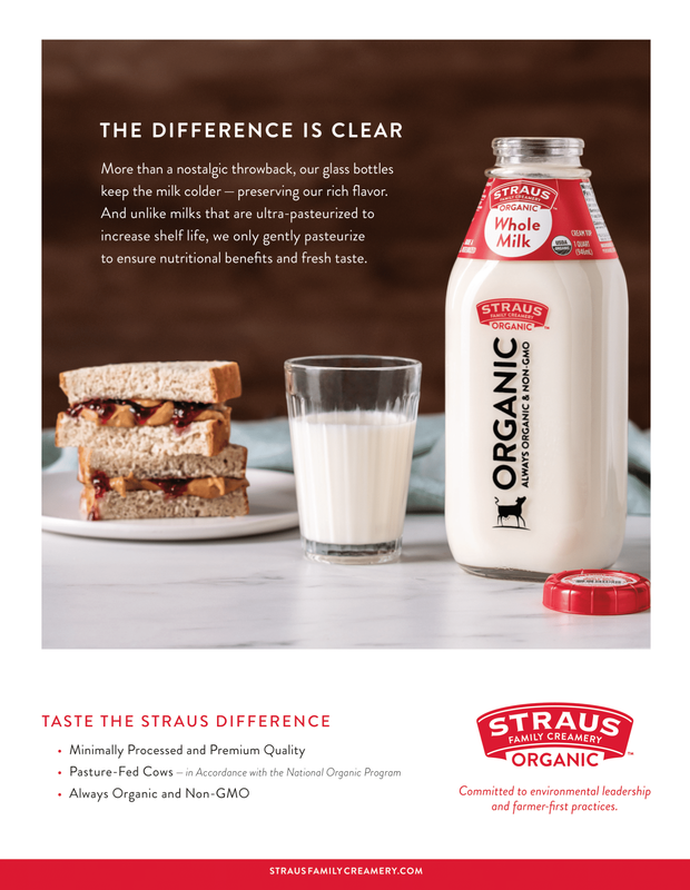 Straus Family Creamery Milk Poster
