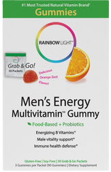 Rainbow Light Men's Energy Multivitamin Gummy