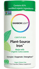 Rainbow Light Plant-Source Iron