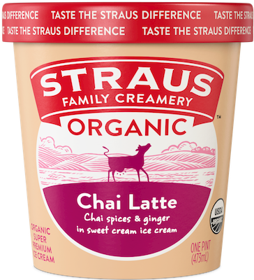 Straus Family Creamery Chai Latte Ice Cream